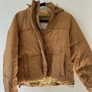 Target Brown Puffer Jacket
